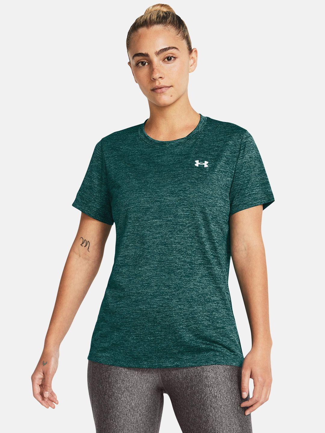 under armour brand logo printed detail fast-drying loose fit tech t-shirt