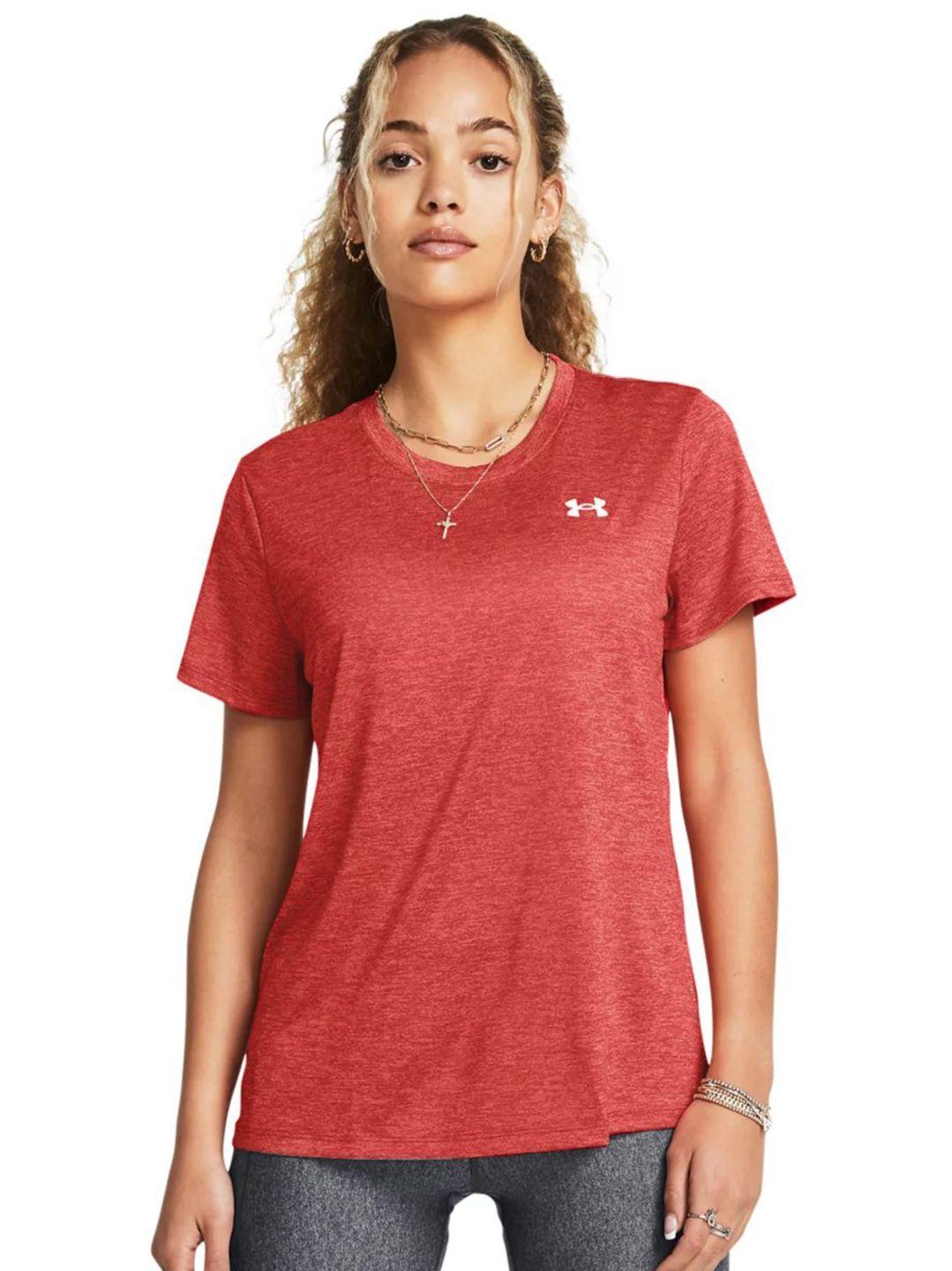 under armour brand logo printed detail fast-drying loose fit tech t-shirt