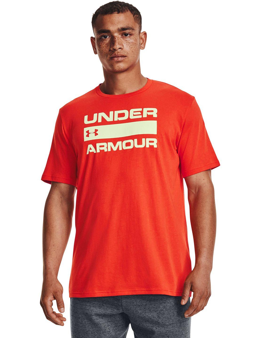 under armour brand logo printed loose t-shirt