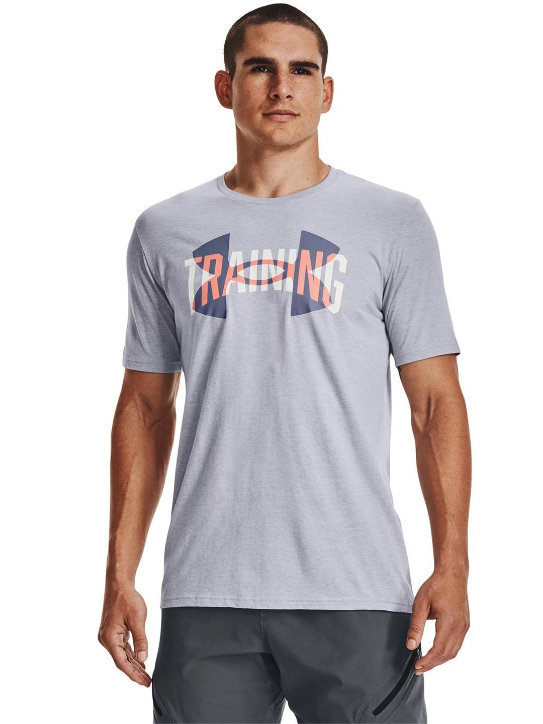 under armour brand logo printed loose t-shirt