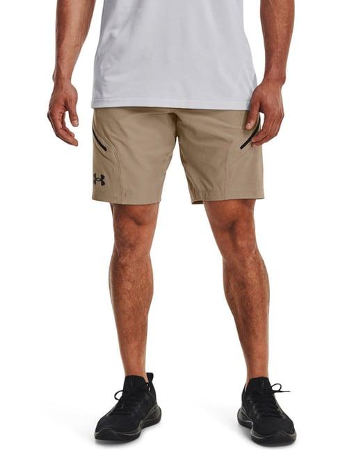 under armour brown classic fit sports shorts