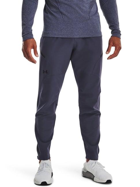 under armour gray fitted sports trackpants