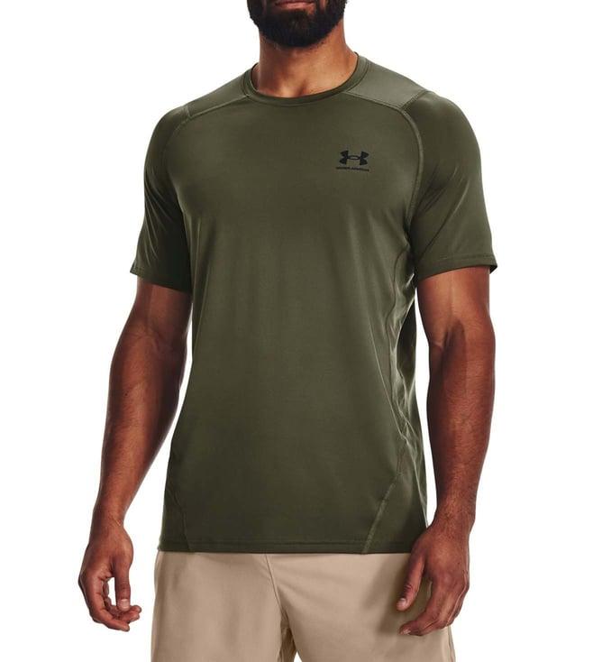 under armour green fitted t-shirt