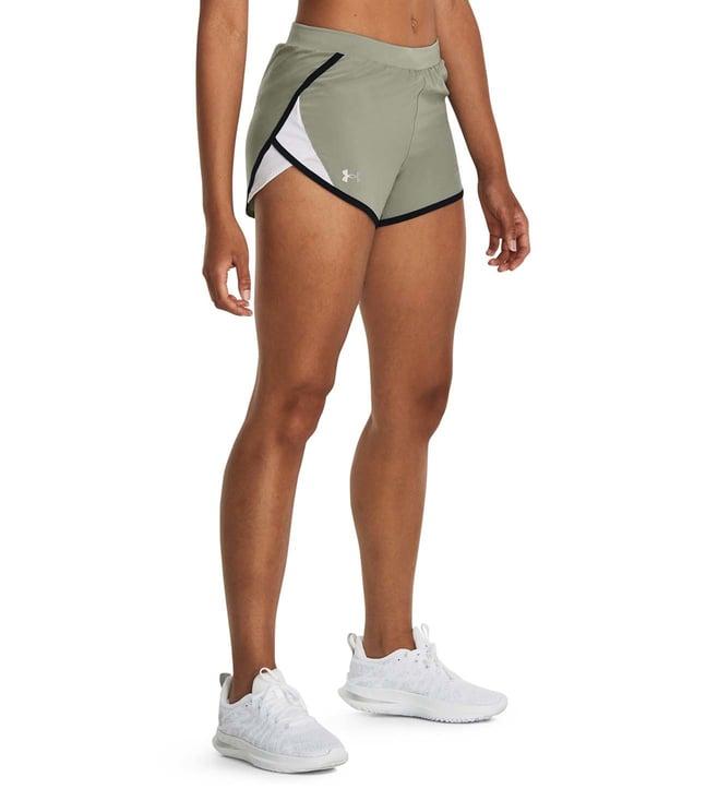 under armour green loose fit shorts