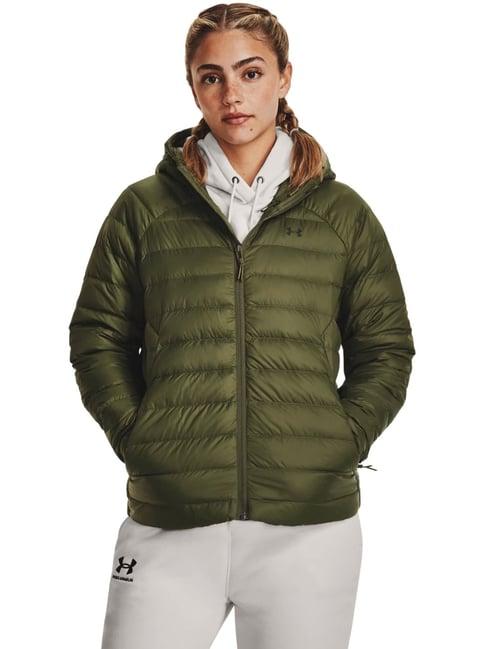 under armour green quilted jacket