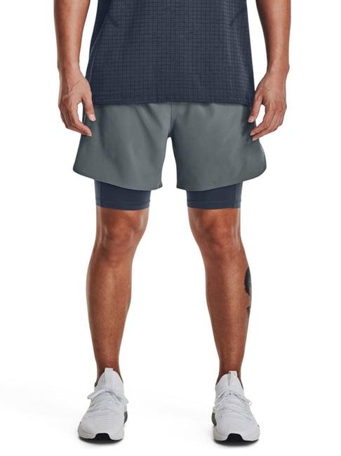 under armour grey classic fit sports shorts