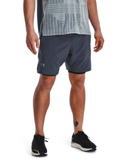 under armour grey classic fit sports shorts