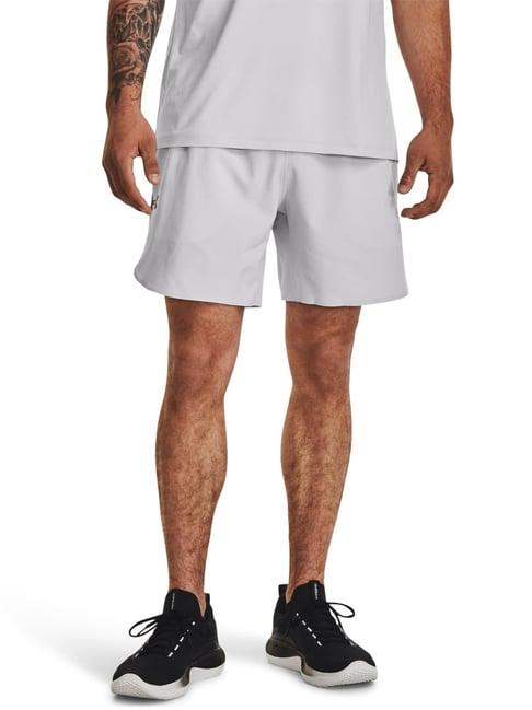 under armour grey fitted shorts