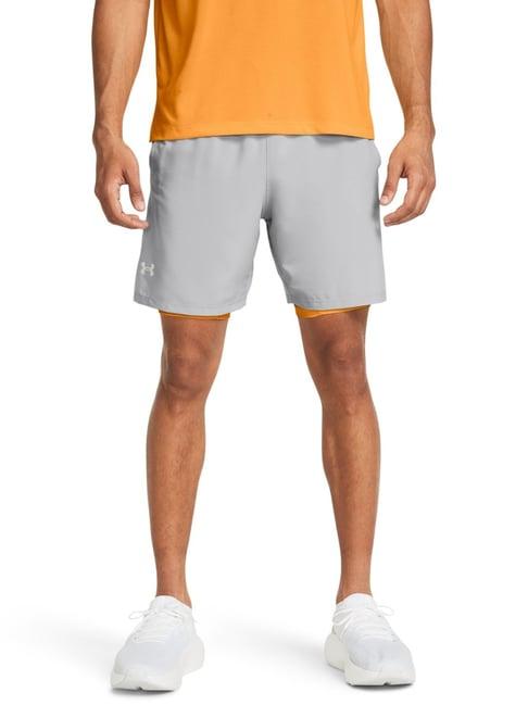 under armour grey fitted shorts