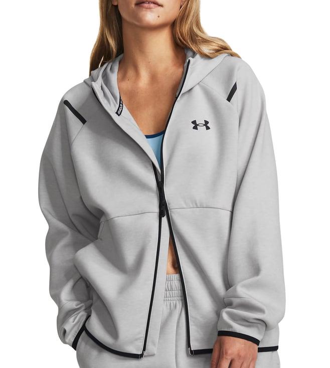 under armour grey loose fit hoodie