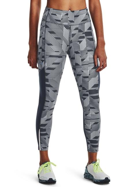 under armour grey printed sports tights