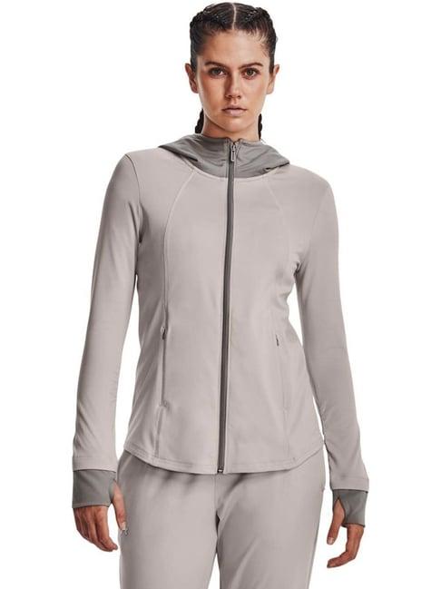 under armour grey regular fit sports jacket