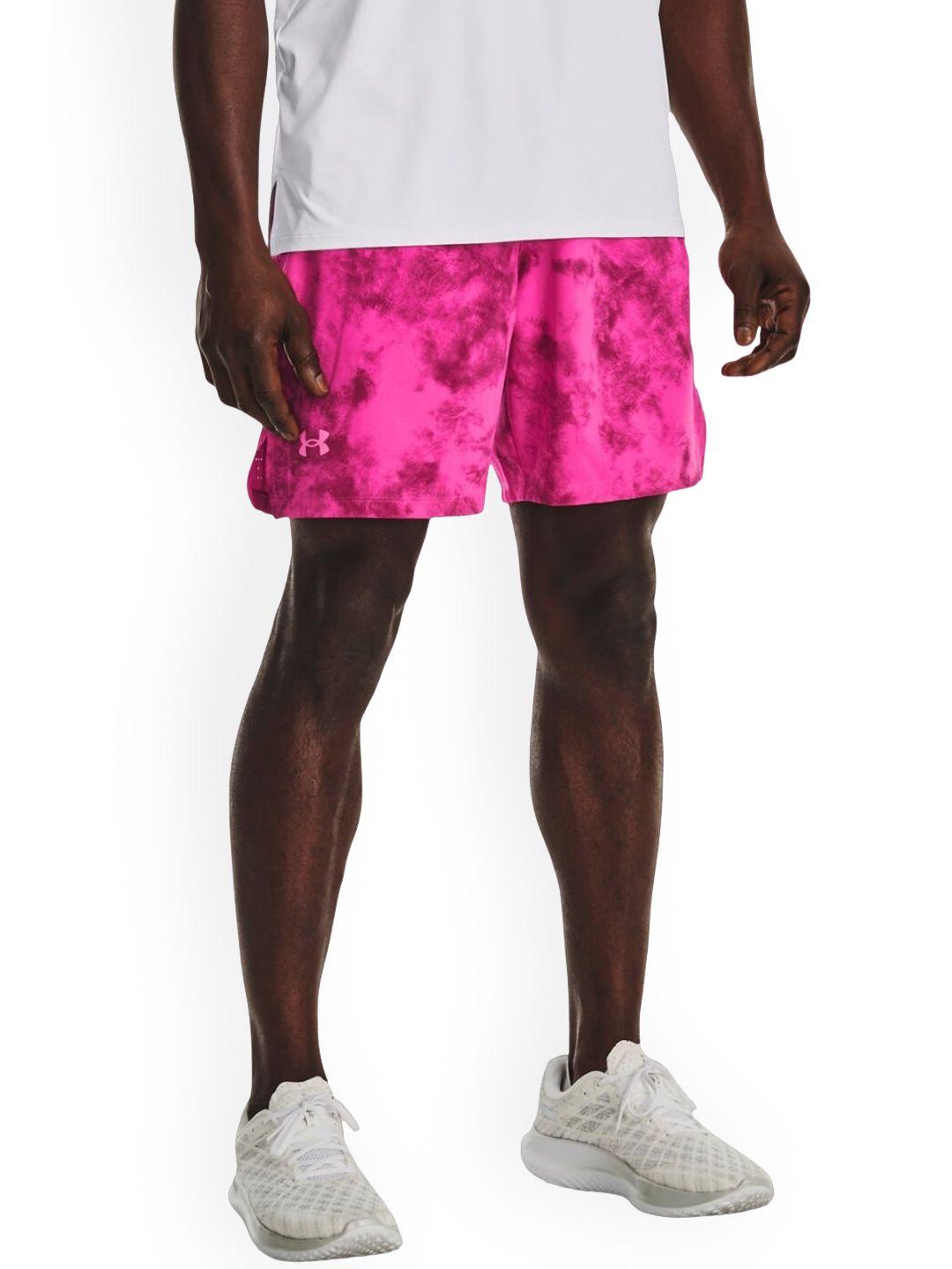 under armour launch elite 7'' men printed slim-fit sports shorts
