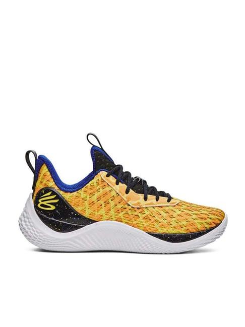 under armour men's curry yellow casual sneakers