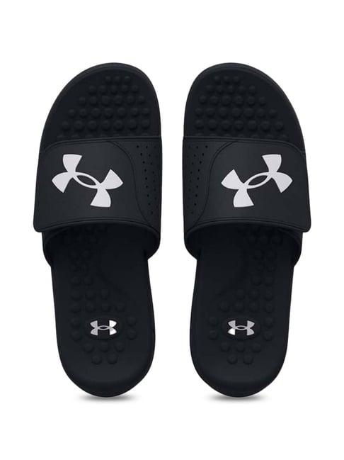 under armour men's ignite pro black slides