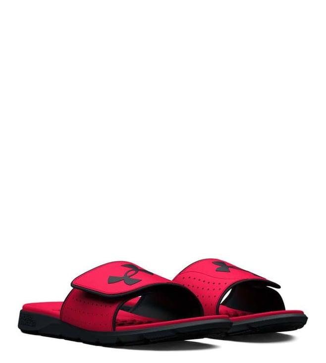 under armour men's ignite pro red slide sandals