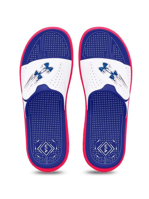 under armour men's mercenary white slides