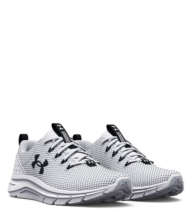 under armour men's phade rn 2 white logo sneakers