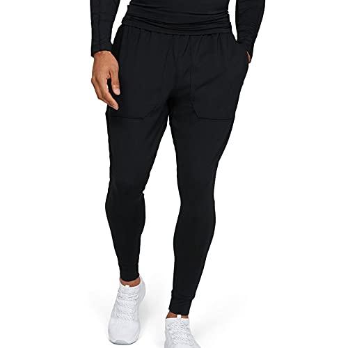 under armour men's track pants (1328702_black_md)