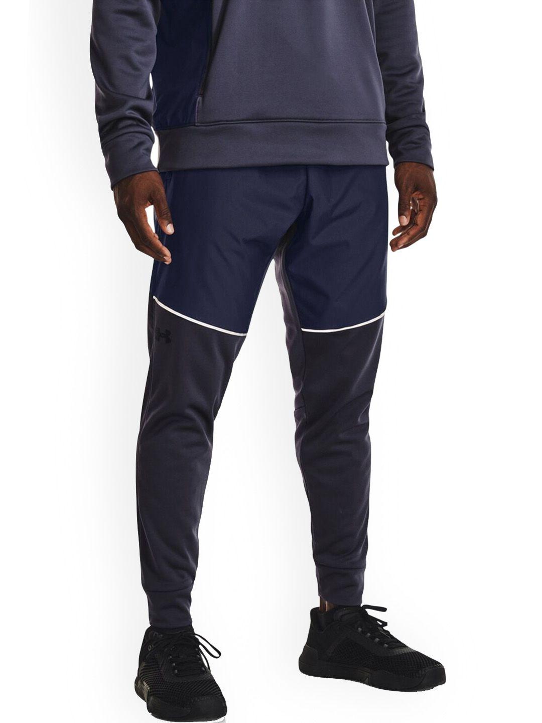 under armour men armour fleece storm mid-rise track pants