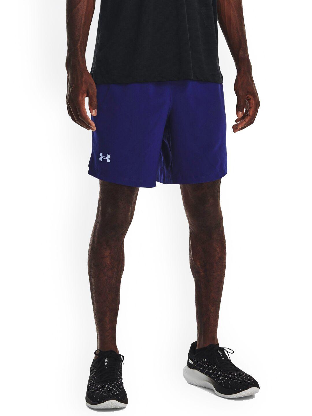 under armour men brand logo printed loose-fit shorts