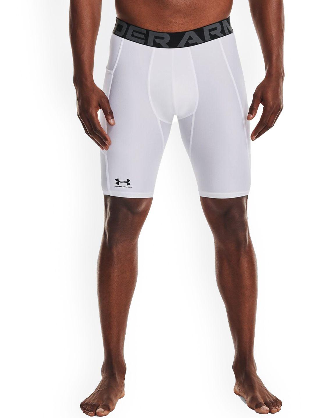 under armour men brand logo printed skinny-fit shorts