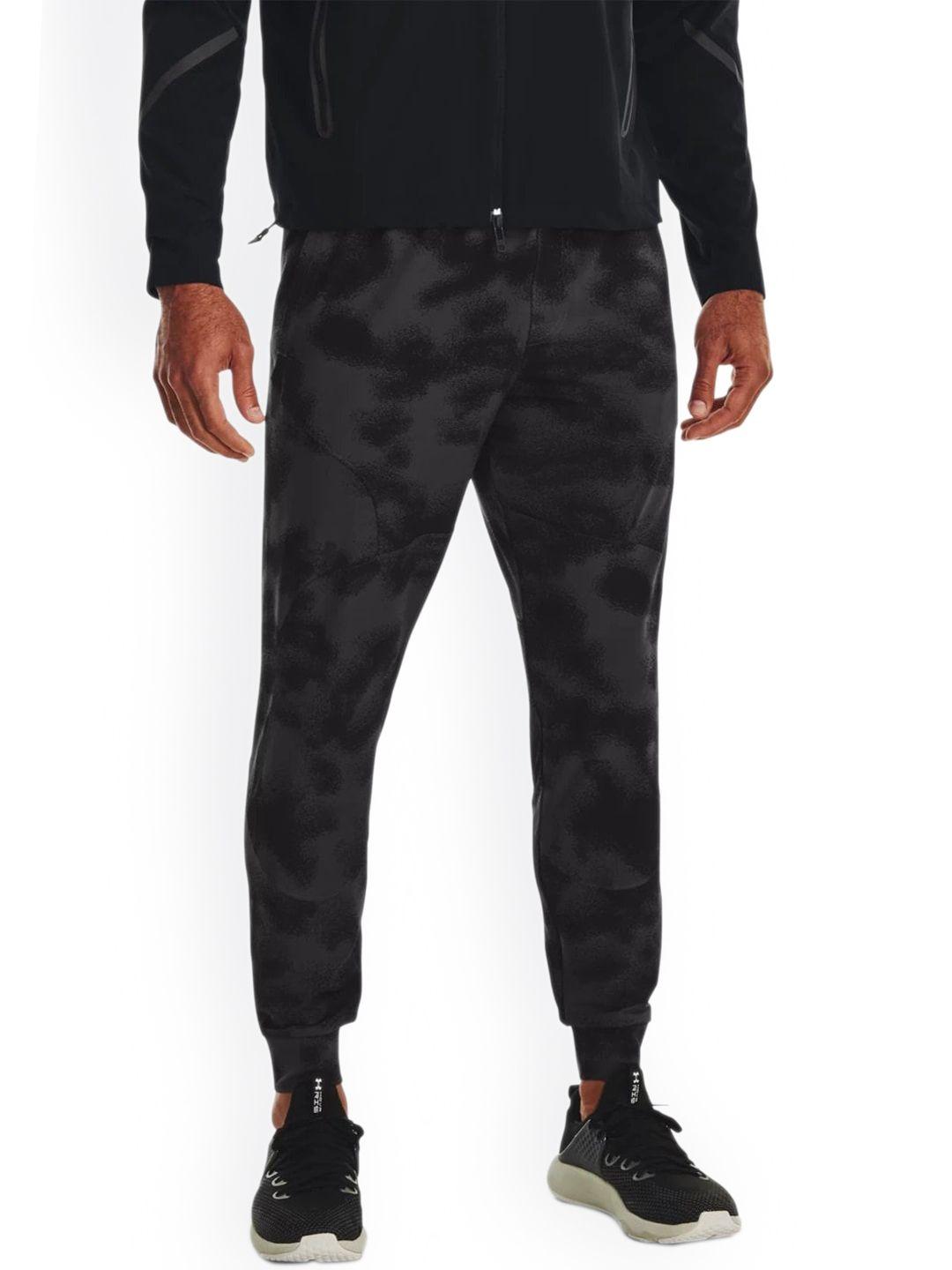 under armour men camouflage printed slim fit unstoppable joggers