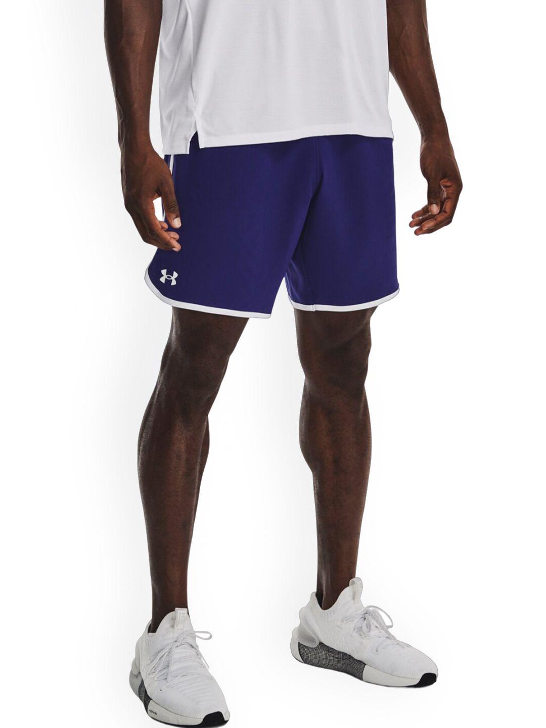 under armour men hiit woven 8" slim-fit sports shorts