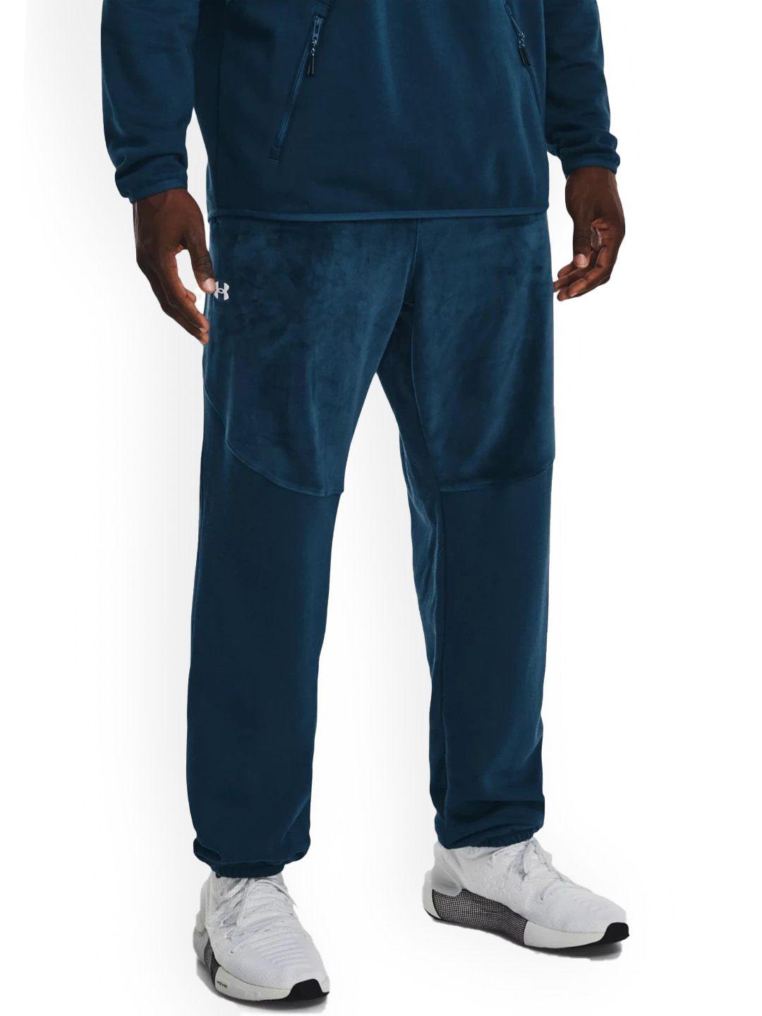 under armour men journey fleece mid-rise track pants