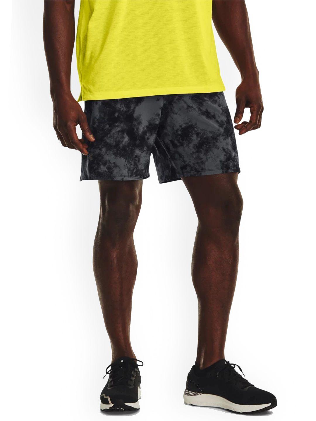 under armour men launch elite 7'' printed slim-fit sports shorts