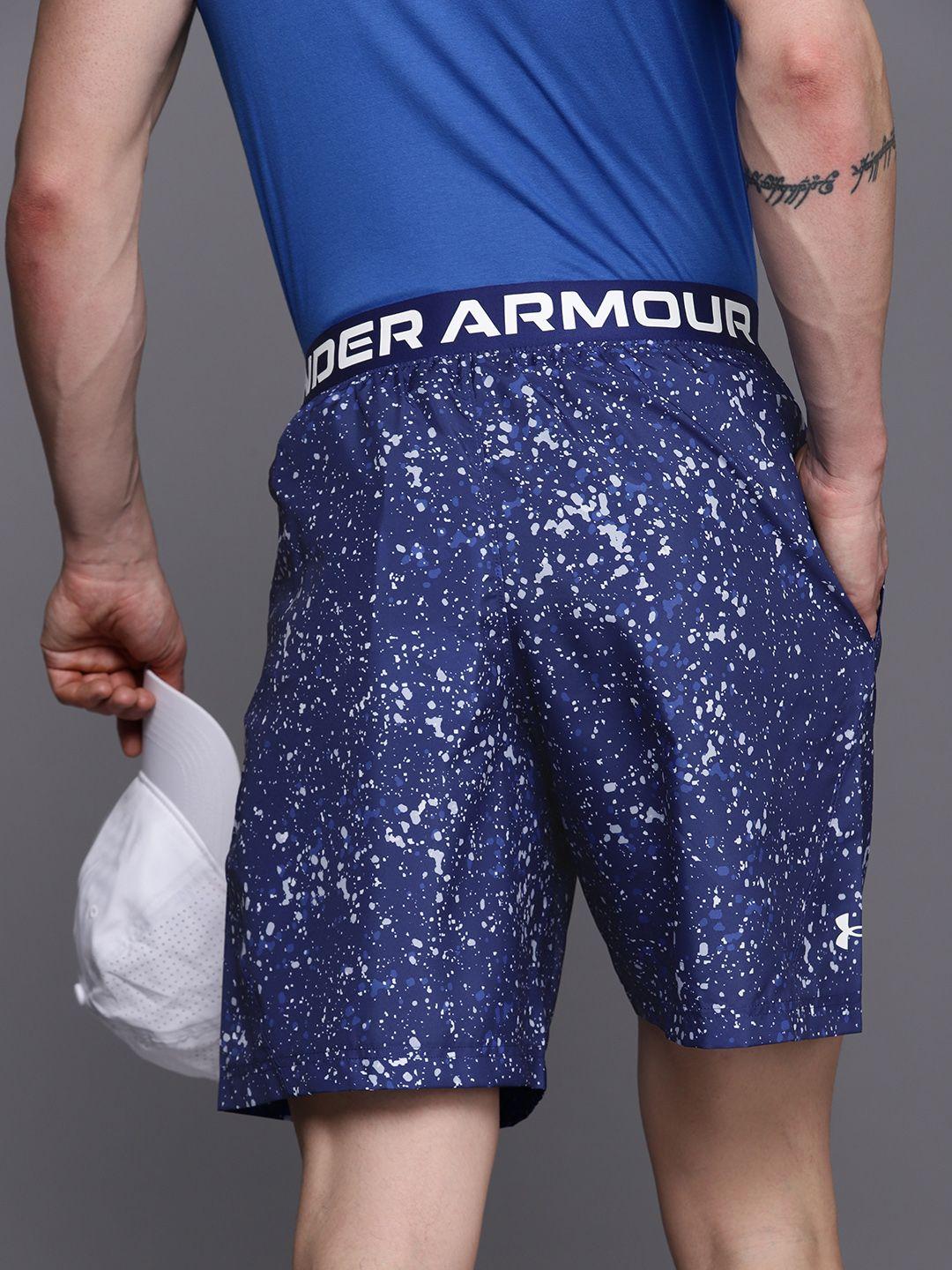 under armour men loose fit quick-dry training shorts