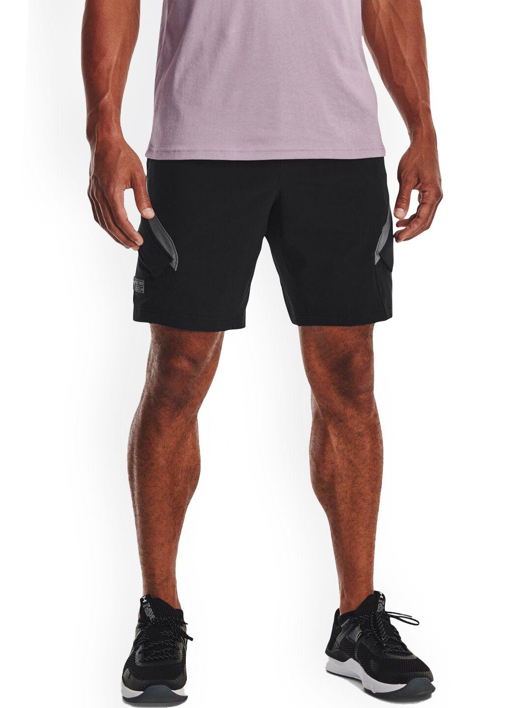 under armour men mid-rise project rock unstoppable sports shorts