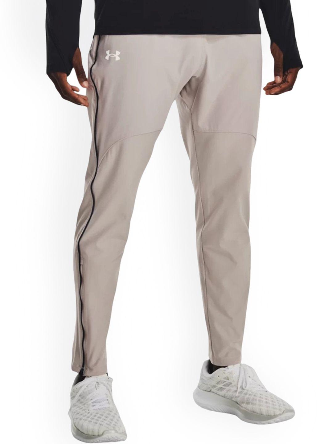 under armour men mid-rise slim-fit track pants