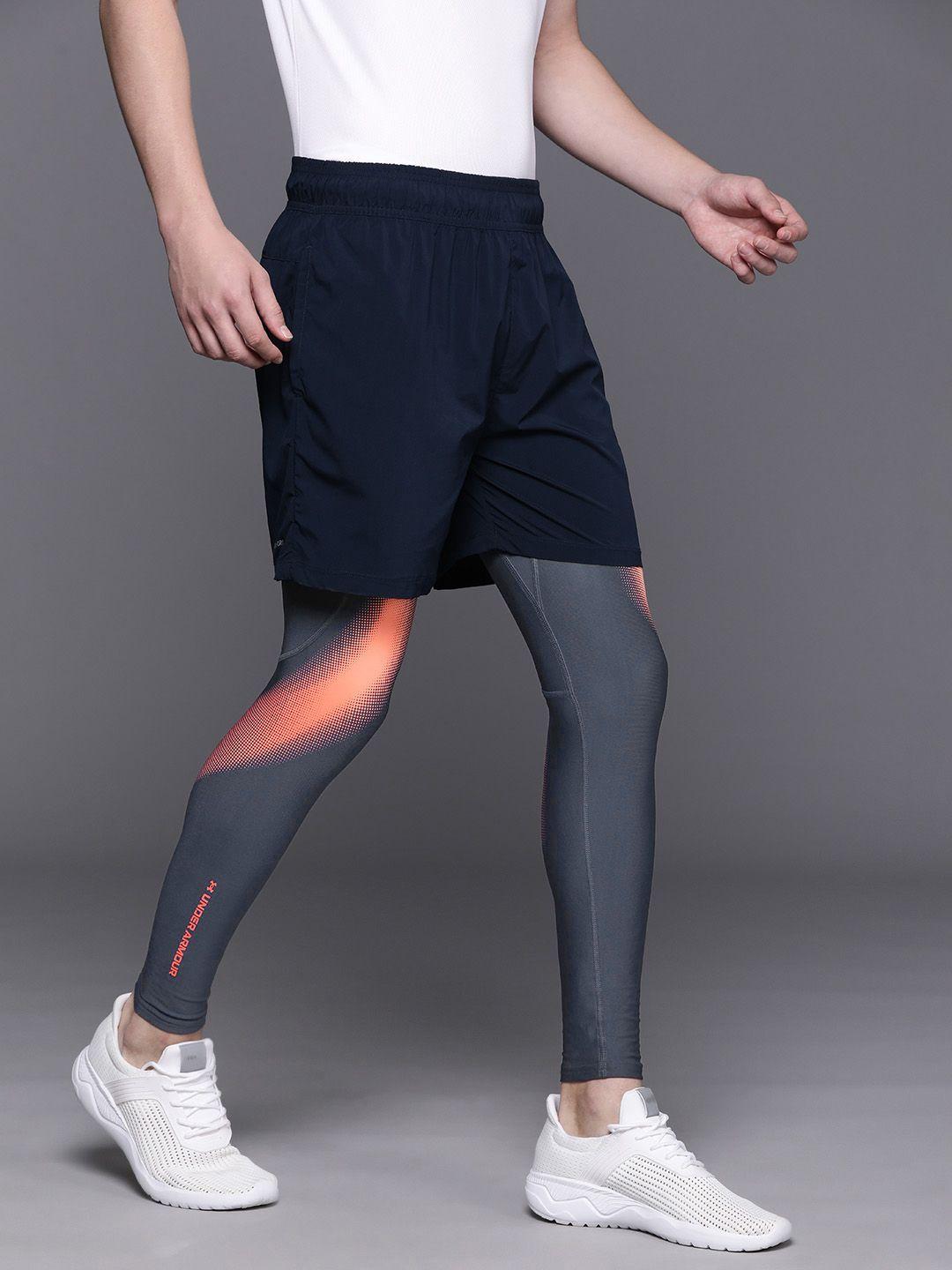 under armour men printed heatgear tights