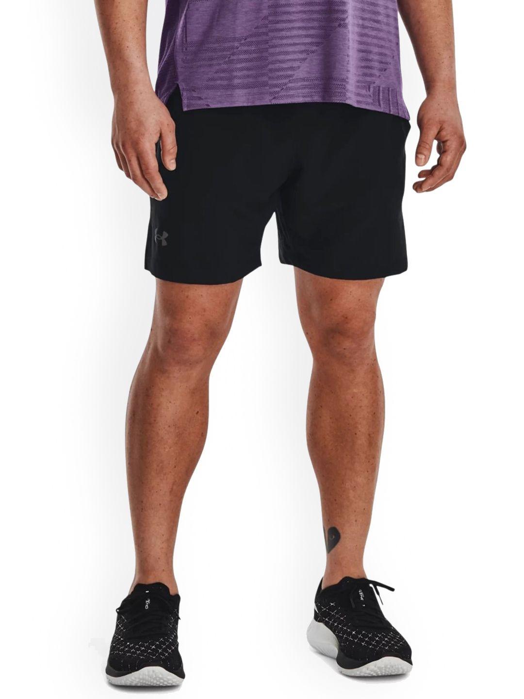 under armour men project rock above-knee shorts