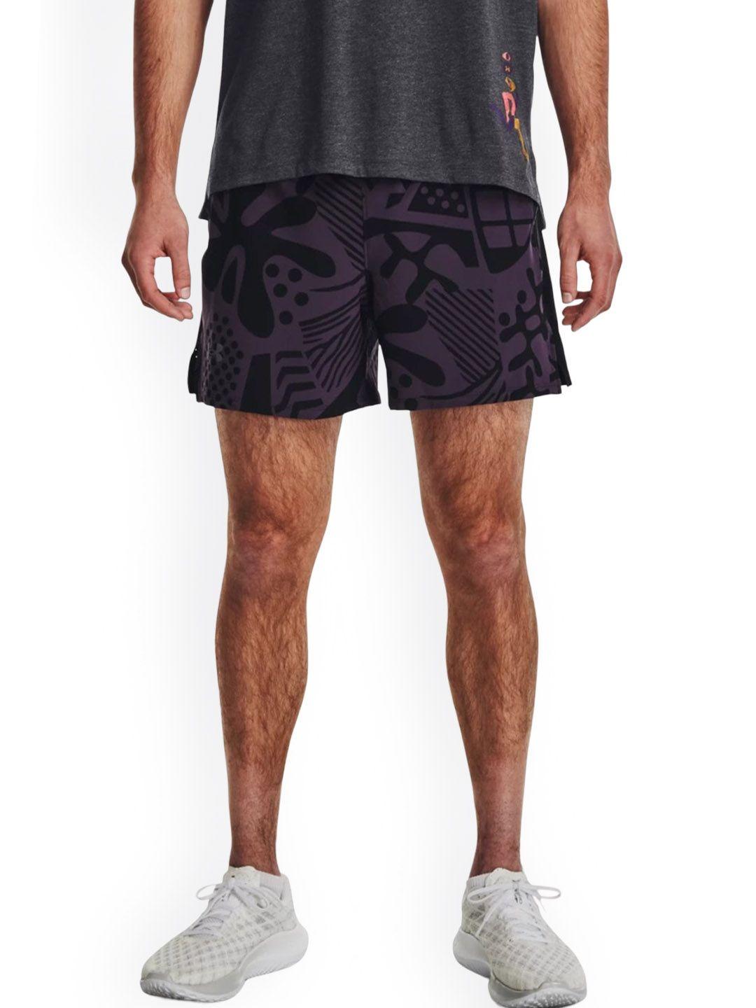 under armour men run in peace slim fit sports shorts