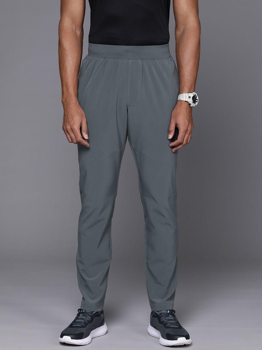 under armour men stretch woven training track pants