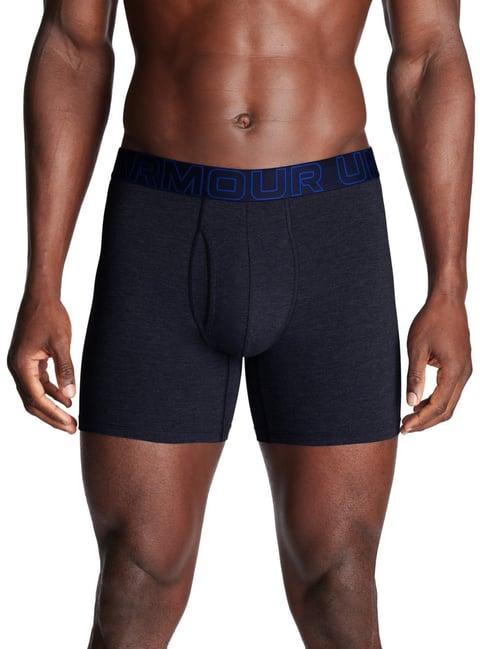 under armour navy cotton fitted boxers