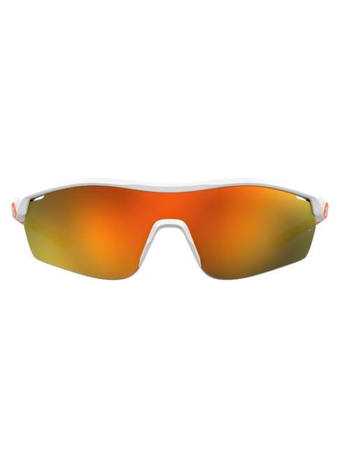 under armour orange uv protection wraparound sunglasses for kids