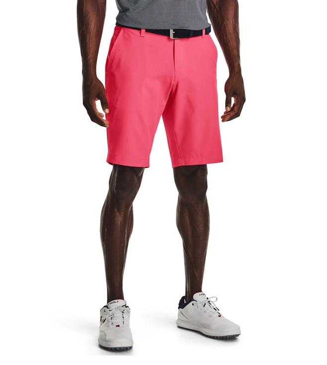 under armour pink drive regular fit shorts