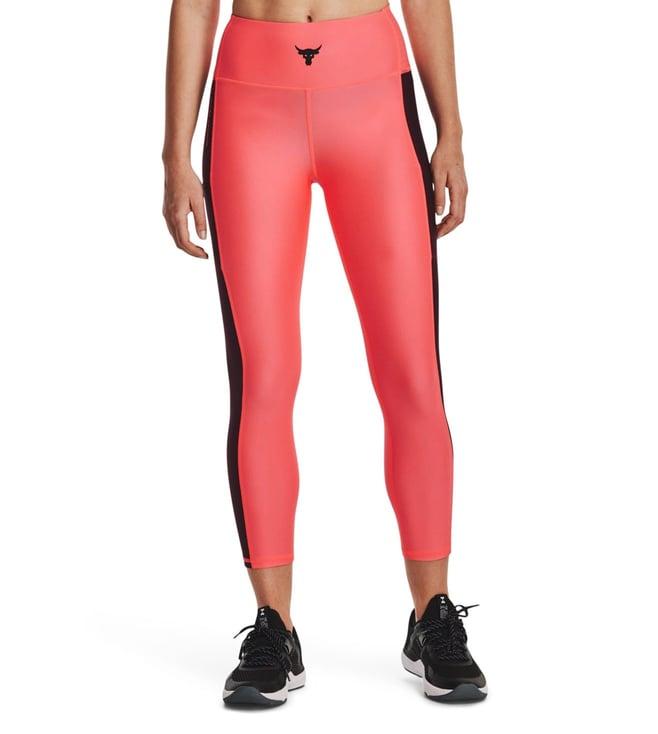 under armour project rock blitz red super fit tights