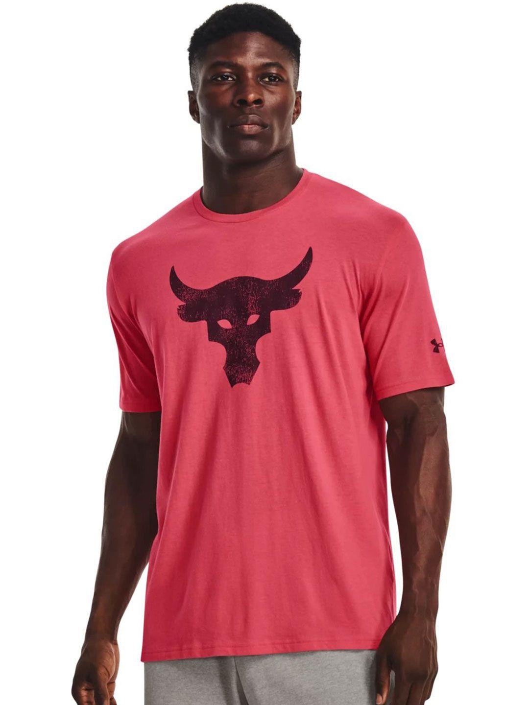 under armour project rock brahma bull graphic printed short sleeves relaxed fit t-shirt