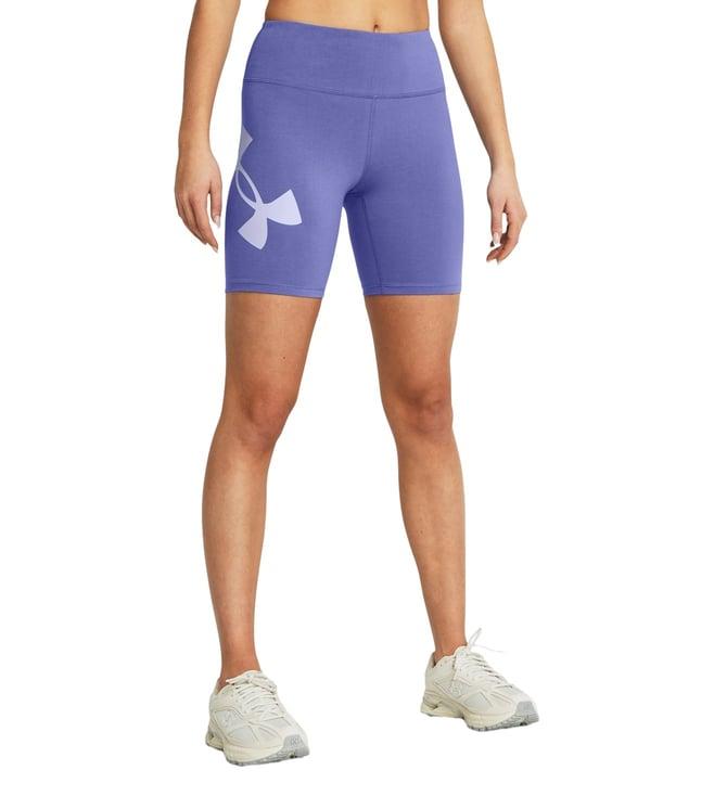 under armour purple campus 7" shorts