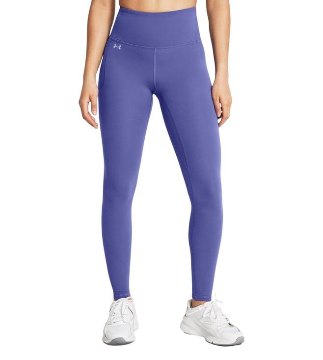 under armour purple motion full-length leggings