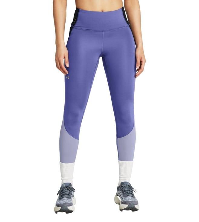 under armour purple vanish elite ankle leggings