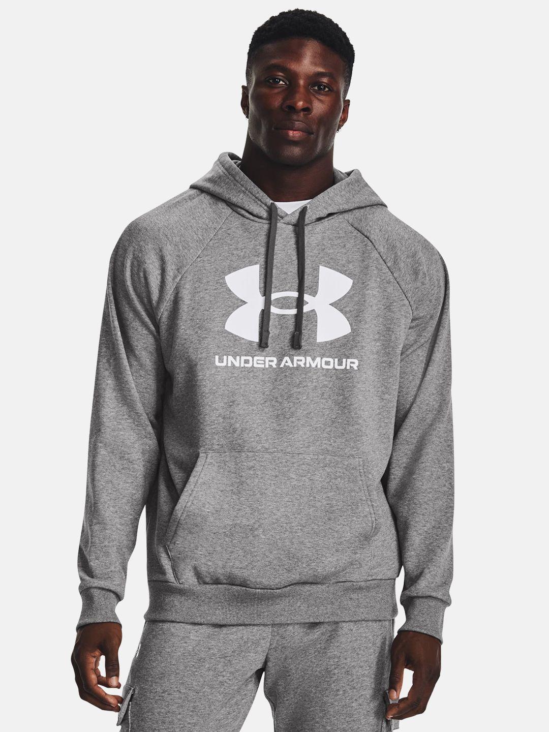 under armour rival fleece logo hoodie