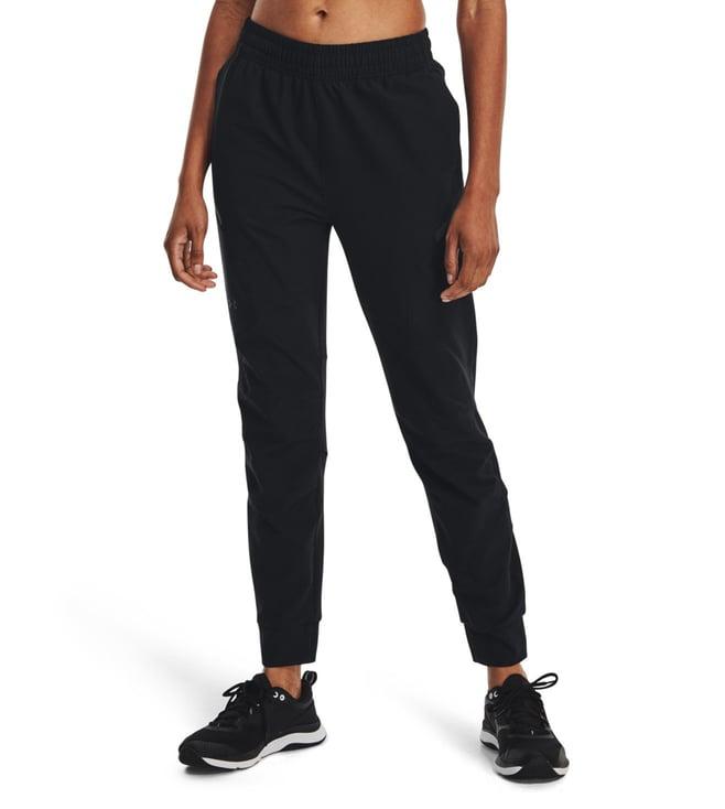 under armour rush black loose fit training joggers