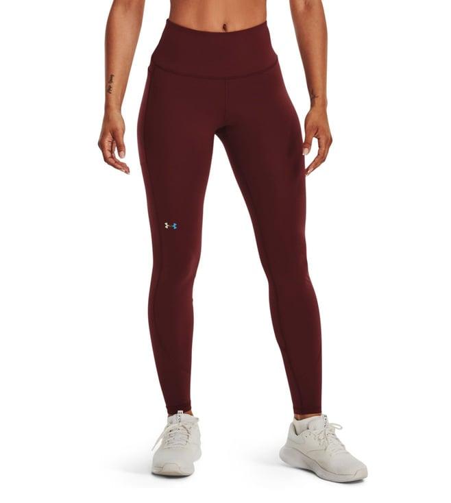 under armour rush red super fit training tights