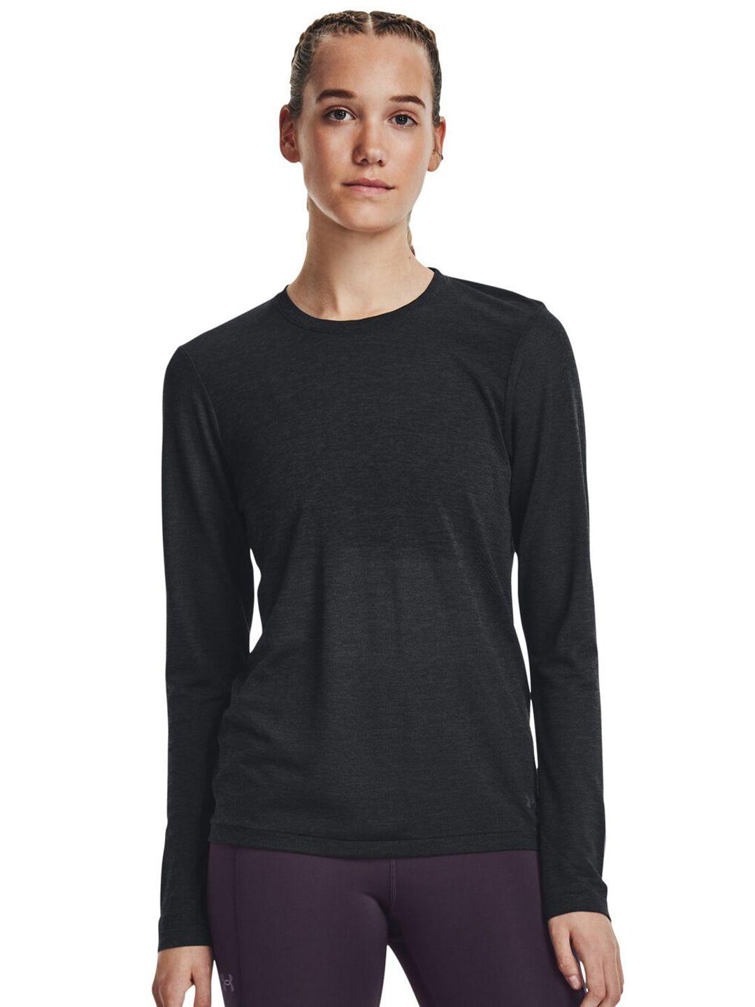 under armour seamless stride long sleeves slim-fit t-shirt