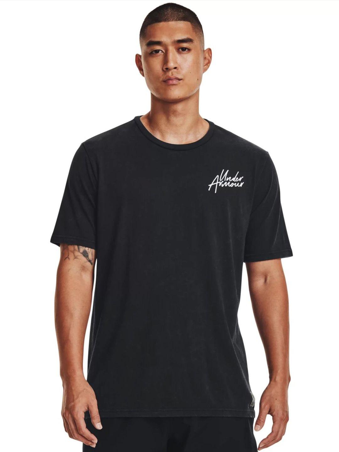 under armour snow washed relaxed fit training t-shirt